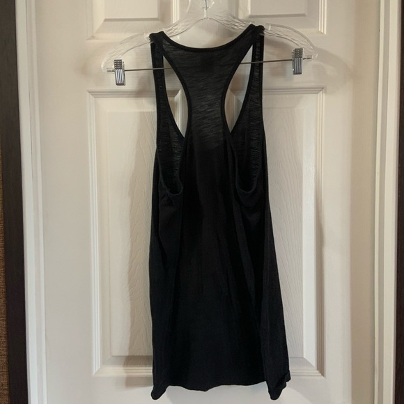 Pink Victoria’s Secret Black Racerback Tank L - Picture 5 of 6